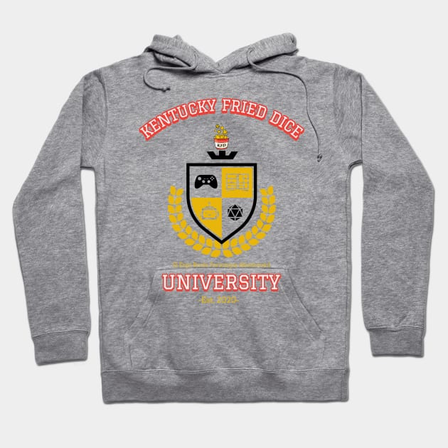 KFD University Hoodie by KYFriedDice